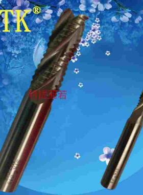 进口日本STK钴高速钢粗皮刀M42-CO8粗铣刀EM234系列4刃波刃刀