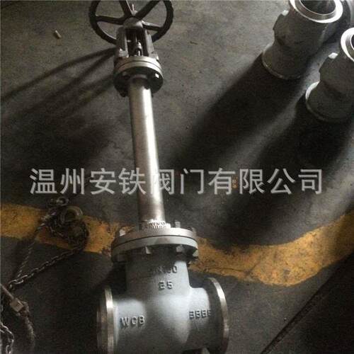 DZ41YW10P300内螺纹安铁DN65DN125DN80不锈钢低温手动法兰闸阀门