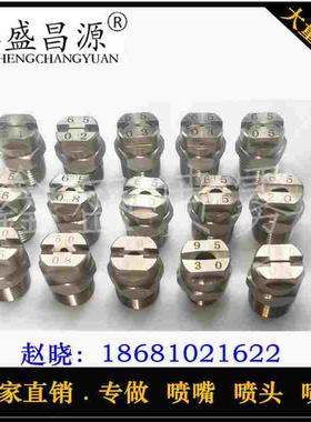 厂家直销 1分2分304不锈钢一体式高压洗车机清洗扇形喷嘴NZRVFS