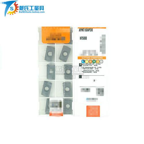 韩国进口数控铣刀片APMT1604PDR KF5800/APMT1135PDR