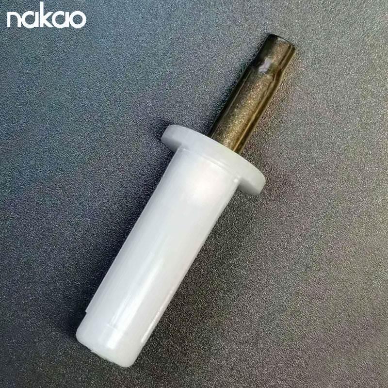 万科隐形移拉门折叠木门吊滑白色圆柱小配件上枢轴柜门上滑道配件