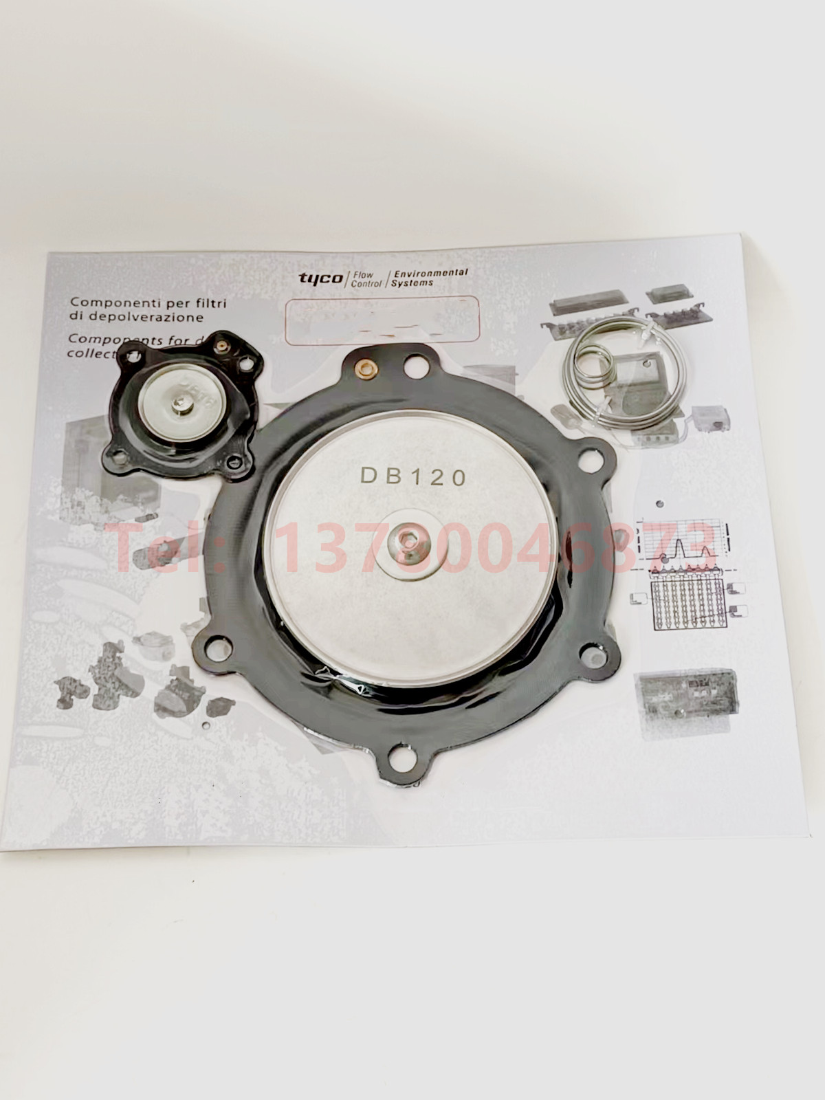 DB18M 1寸电磁脉冲阀 VNP708 VEM708 膜片维修包