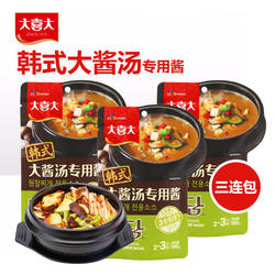 大喜大韩式大酱汤专用酱100g韩国海带汤日本味噌汤火锅酱料包味增