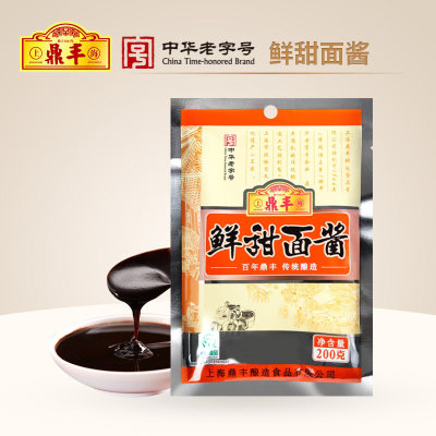 鼎丰上海鲜甜面酱煎饼果子杂酱