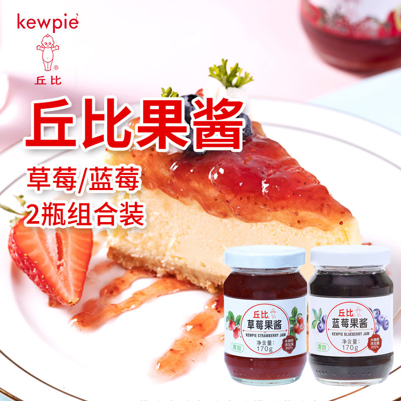 丘比低脂果肉烘焙钵仔糕涂抹面包图片