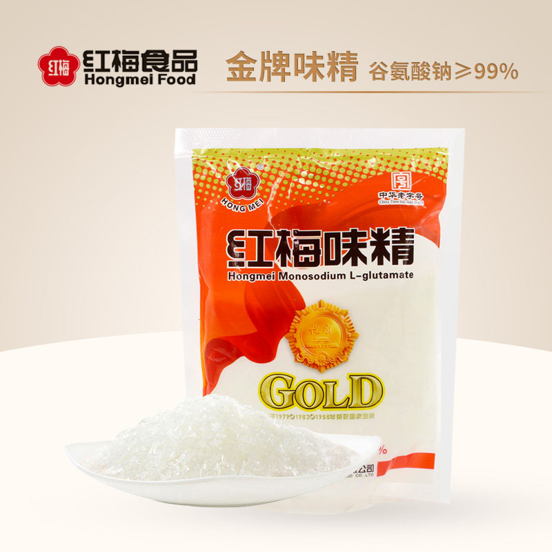红梅99金奖味精400g炒菜煲汤和馅图片