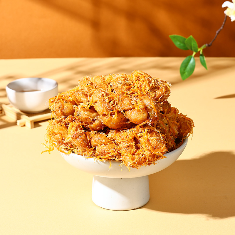 非遗手工肉松红糖麻花小吃特产传统零食糕点义乌天津网红小麻花