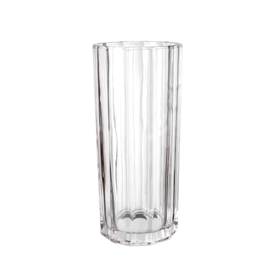 加厚直筒水晶玻璃花瓶透明大号