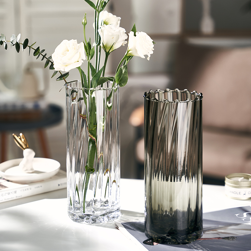 花边设计 原色玻璃制品