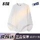 t恤男女宽松圆领卫衣白色内搭打底衫 STA旗舰店美式 重磅纯棉长袖