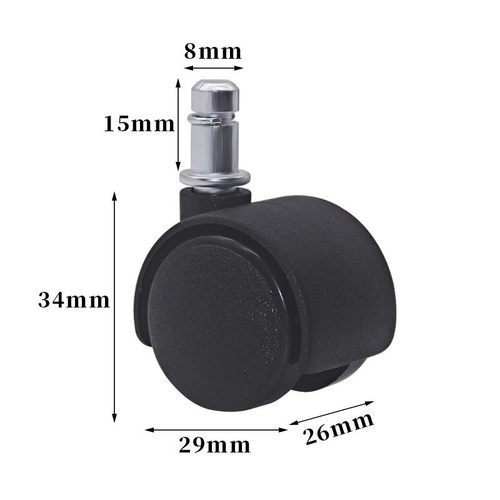 脚轮万向轮洗脚盆轮办公椅轮美容