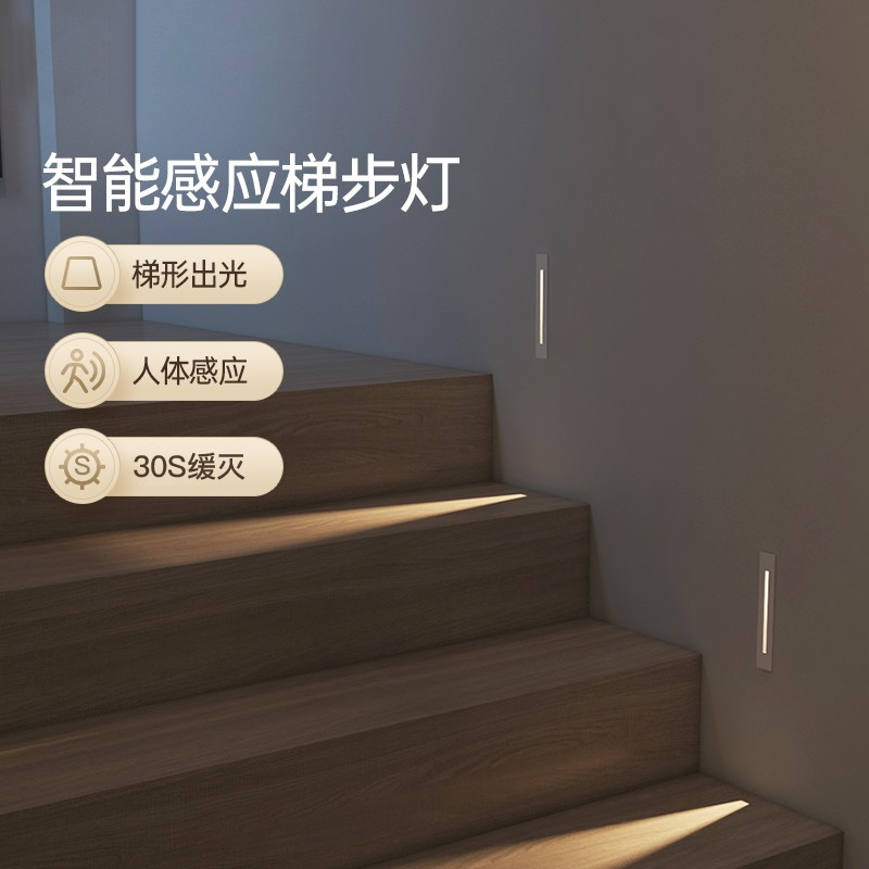仙人掌先生人体感应智能楼梯灯