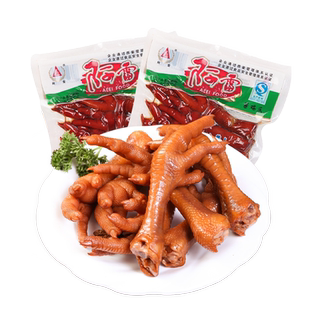 阿雷食品鸡爪网红零食东北沈阳特产卤味凤爪开袋即食休闲小吃