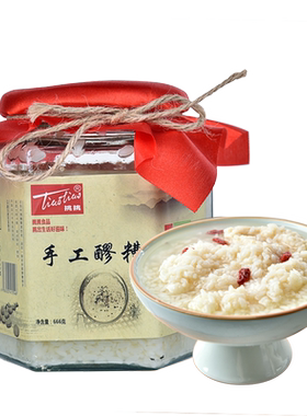 挑挑手工醪糟666g瓶装原浆原汁四川甜酒酿不加水