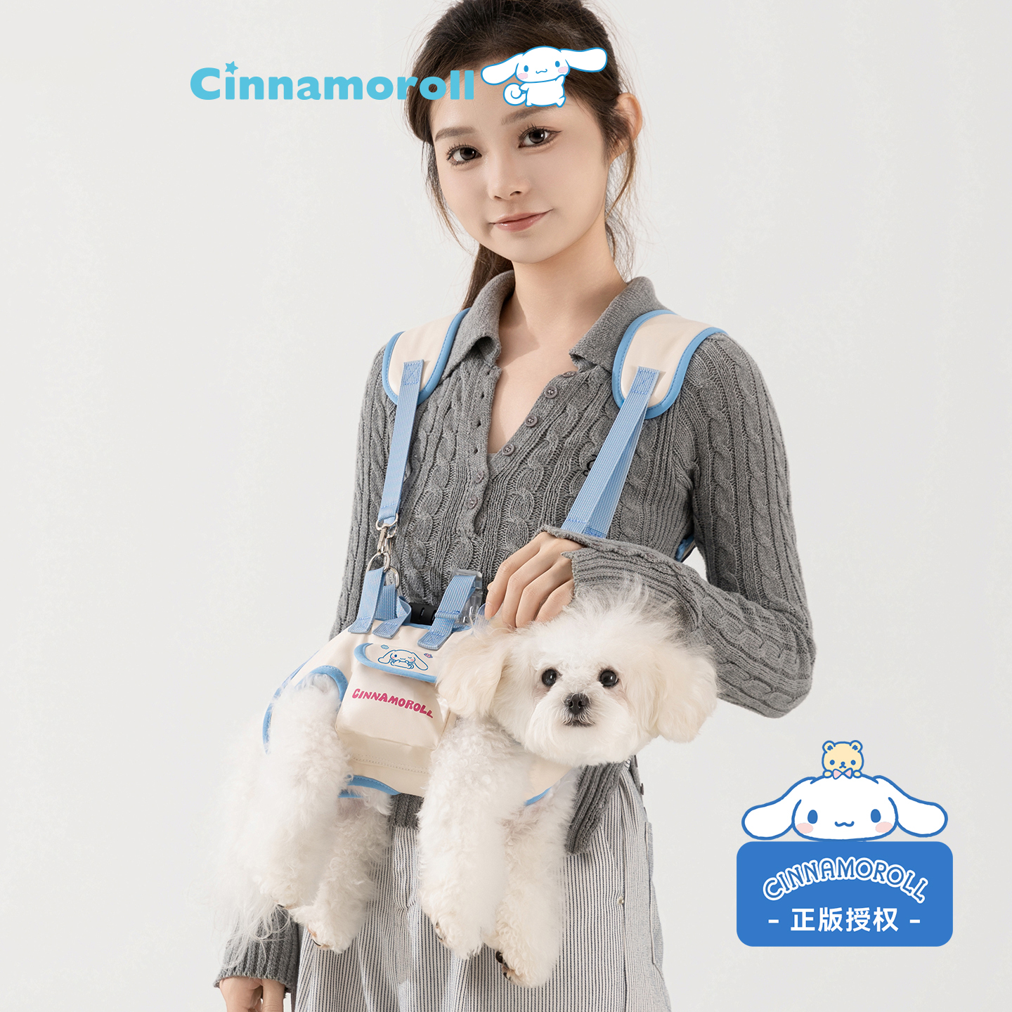 狗狗外出包联名款多功能牵引背包斜跨手提泰迪比熊小型幼犬宠物包