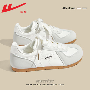 回力女鞋德训鞋女款2025新款秋季帆布鞋休闲运动鞋子板鞋小白鞋女