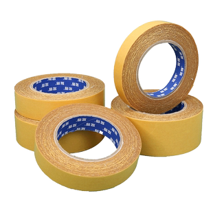 常得强力布基双面胶高粘度黄色网格地毯双面胶带婚庆舞台会展墙面固定不留痕双面胶布拼接地板超粘胶带