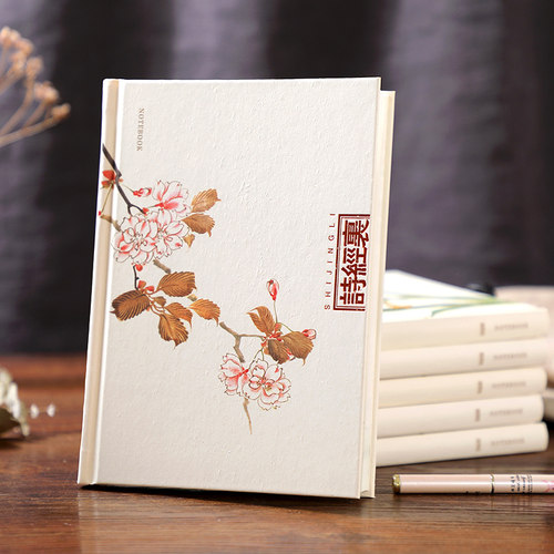 古风文创笔记本子文艺复古精致a5