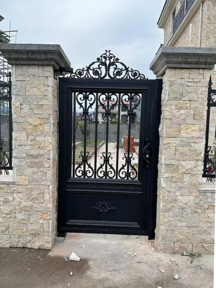 天然石材莱姆石外墙文化石古堡石户外庭院别墅大门柱子花园城堡石