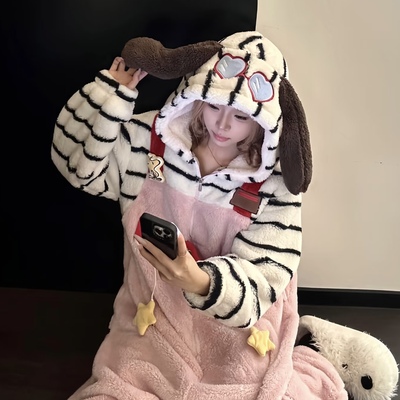 史努比情侣睡衣冬季新款