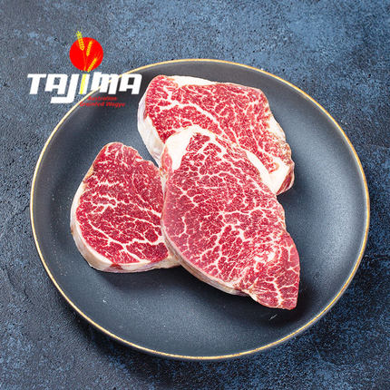 Tajima金奖和牛M6菲力牛排澳洲进口原切非腌制雪花儿童牛肉