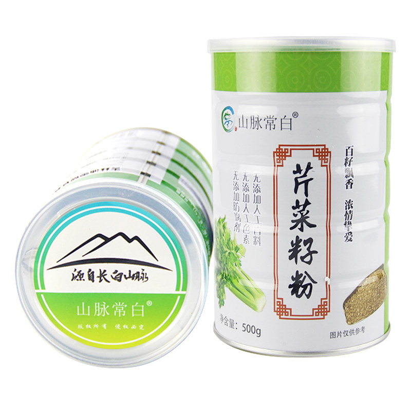山脉常白纯芹菜籽粉东北旱芹菜子中老年代餐东北特产源自长白山脉