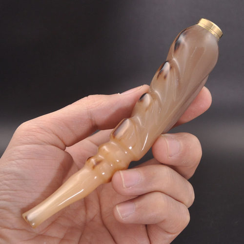 加长牦牛角连升三级烟嘴过滤器