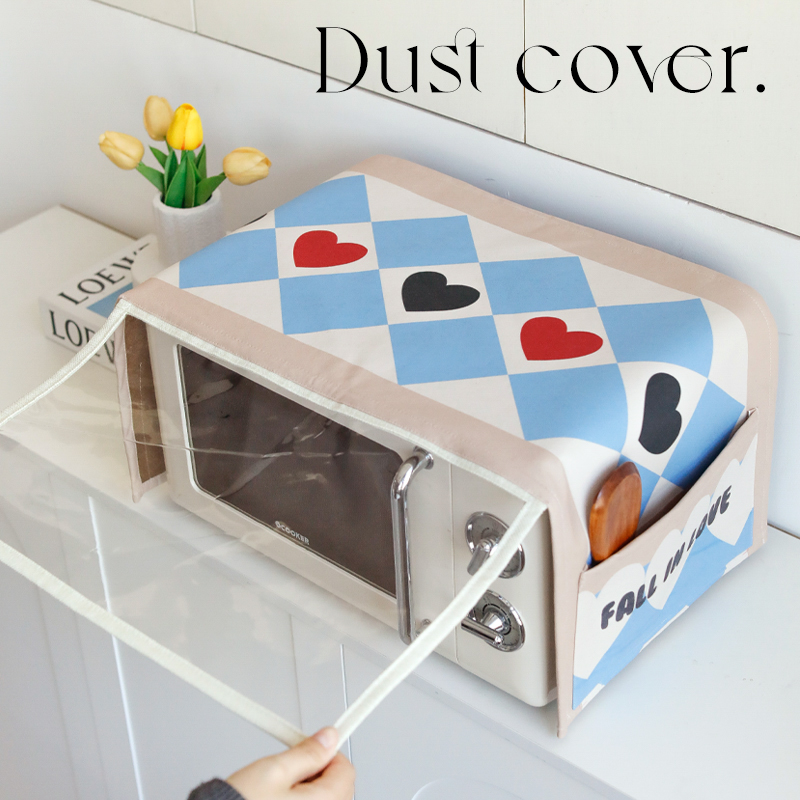 厨房家用微波炉防尘罩防油防尘