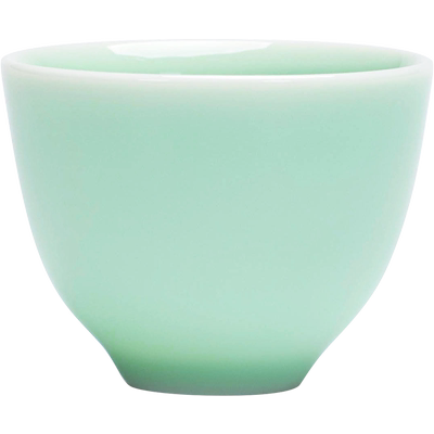 贰奇青瓷茶具家用品茗杯个人