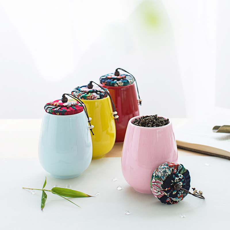 青瓷茶叶罐陶瓷密封罐