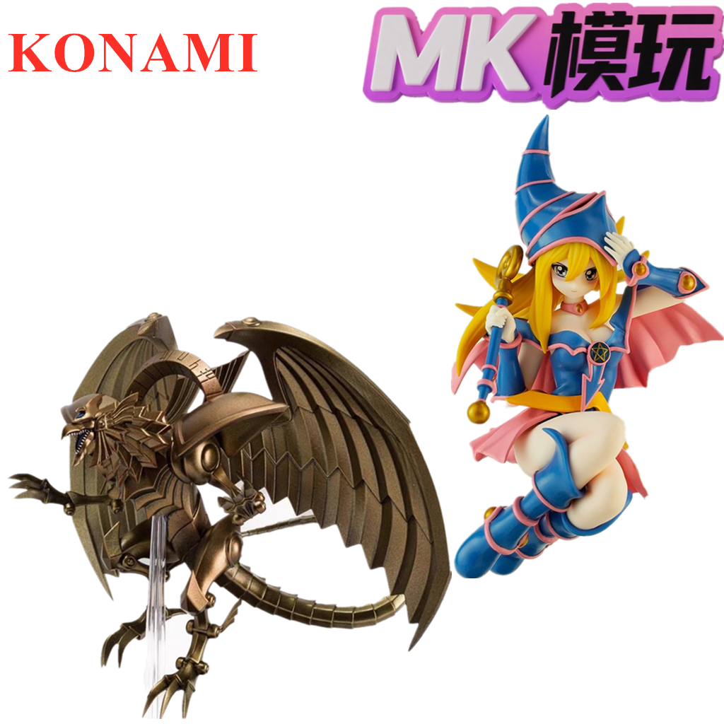KONAMI 游戏王 Monsters LEGION 翼神龙 黑魔导女 景品手办