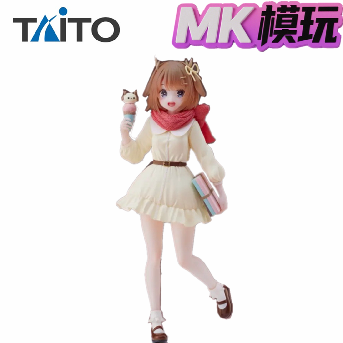 现货 TAITO 虚拟主播 鹿乃唱见YTB 冰淇淋 景品手办 MK模玩图片