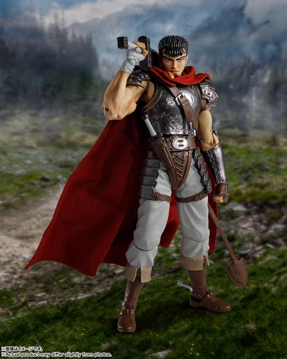 现货 万代 SHF 格斯 剑风传奇 烙印战士 鹰之团 可动手办