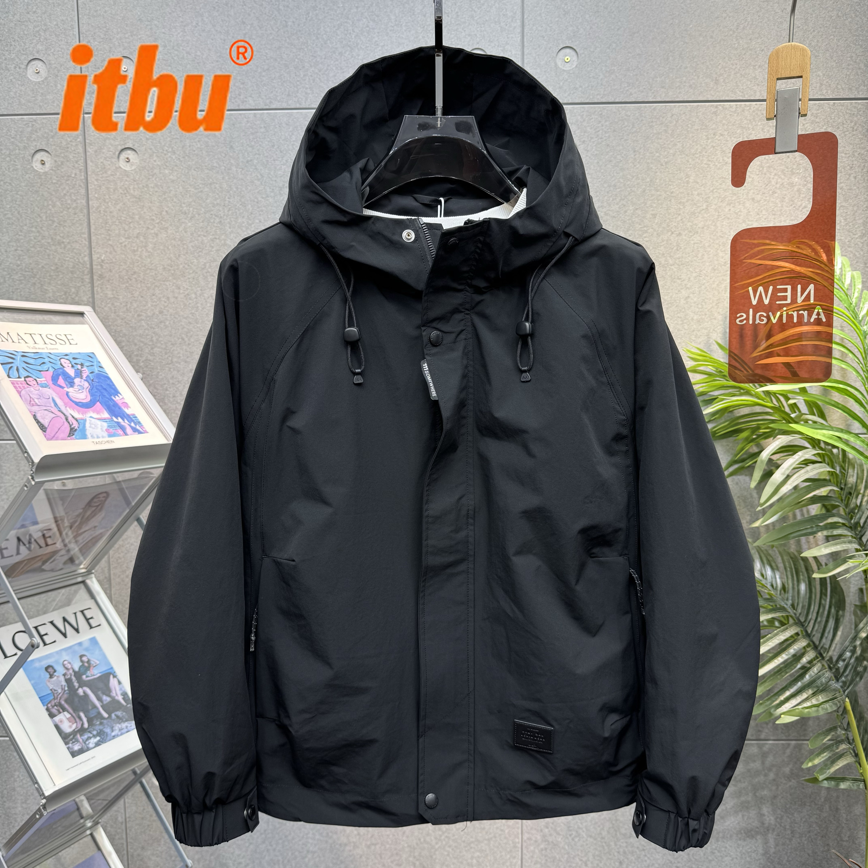 连帽男羽绒服外套男士2025新款秋冬季工装夹克棉服冲锋衣男款冬装