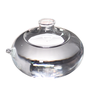 兰斋 明镜水滴玻璃制透明砚滴砚台磨墨用水滴文房毛笔用水盂笔洗可爱创意储水文房四宝专用创意摆件初学写字