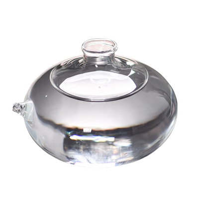 兰斋 明镜水滴玻璃制透明砚滴砚台磨墨用水滴文房毛笔用水盂笔洗可爱创意储水文房四宝专用创意摆件初学写字