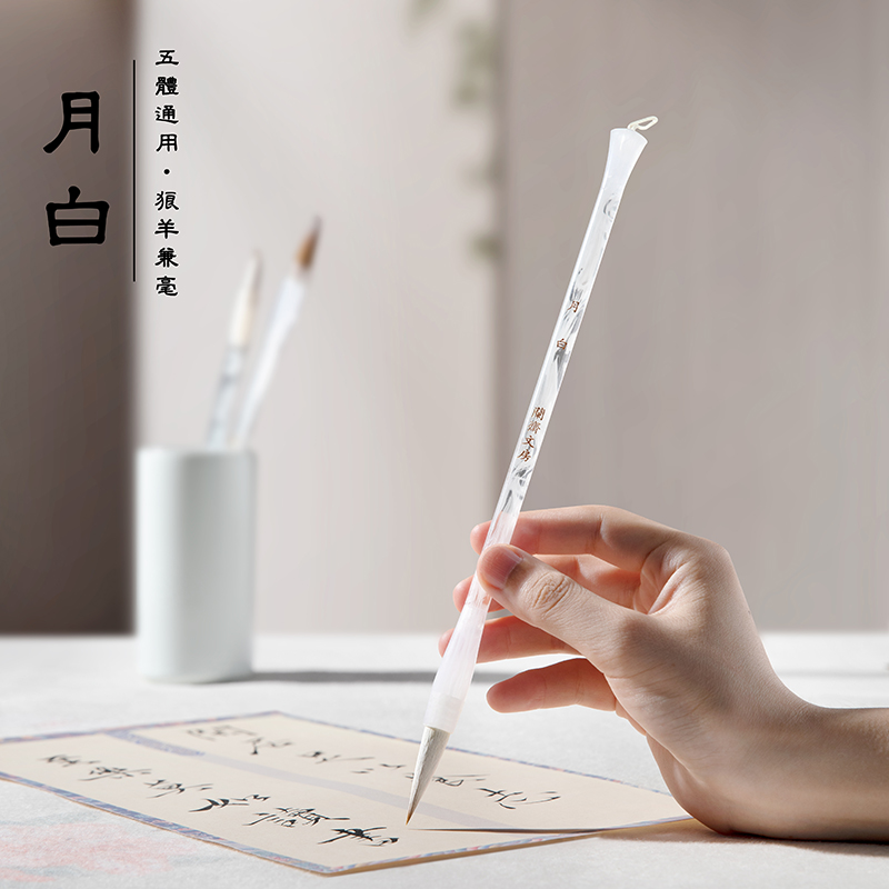 女生用漂亮高颜值好看的透明毛笔