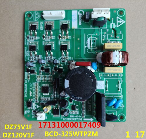 美的冰箱BCD-325WTPZM压缩驱动板