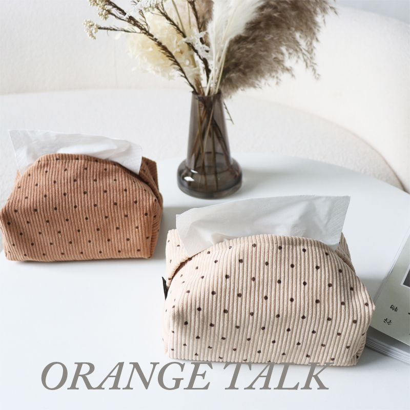 立体款双层布艺可悬挂波点