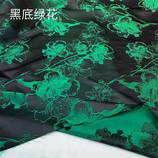 2024仿宋锦醋酸提花面料光泽柔软春夏衬衫旗袍连衣裙国风服装布料