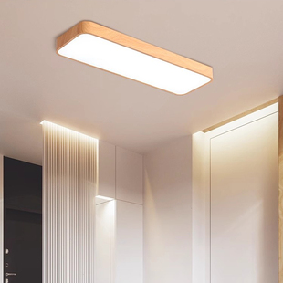 长条过道灯走廊灯简约现代一字衣帽间灯长方形入户玄关阳台吸顶灯