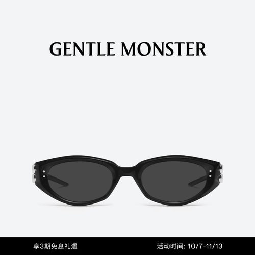 KUNST复古猫眼框太阳镜防晒墨镜金属镜腿礼物GENTLE MONSTER