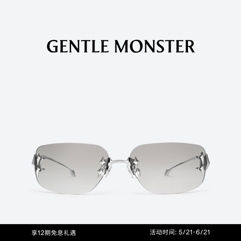 BOLD系列TTL无边框金属配饰墨镜防晒太阳镜礼物GENTLE MONSTER