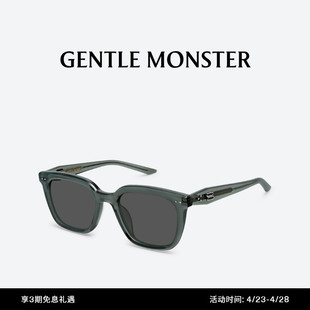 MONSTER 太阳镜男女GENTLE 2024新品 NUBO方形板材墨镜时尚