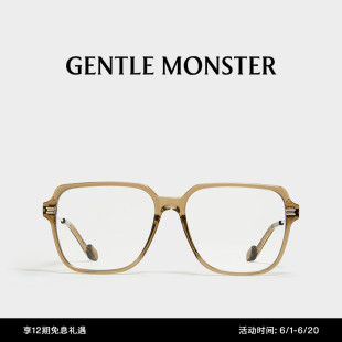 618精选 JEFF 方形镜框大框眼镜 MONSTER 男女同款 GENTLE