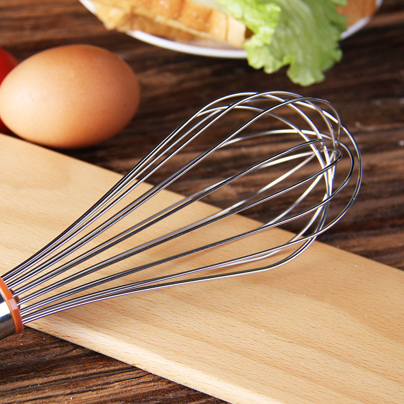 三能工具 sn4883 8"不锈钢打蛋器 手动打蛋器 蛋抽 烘焙工具