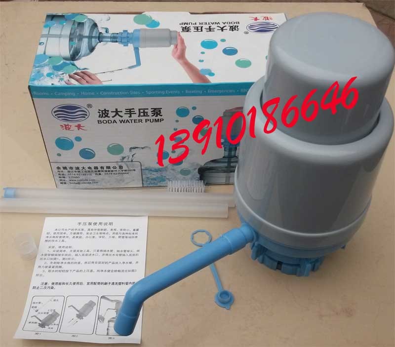 型纯净水桶水水器手压q式桶装水压取器饮水机器小抽水泵吸水器