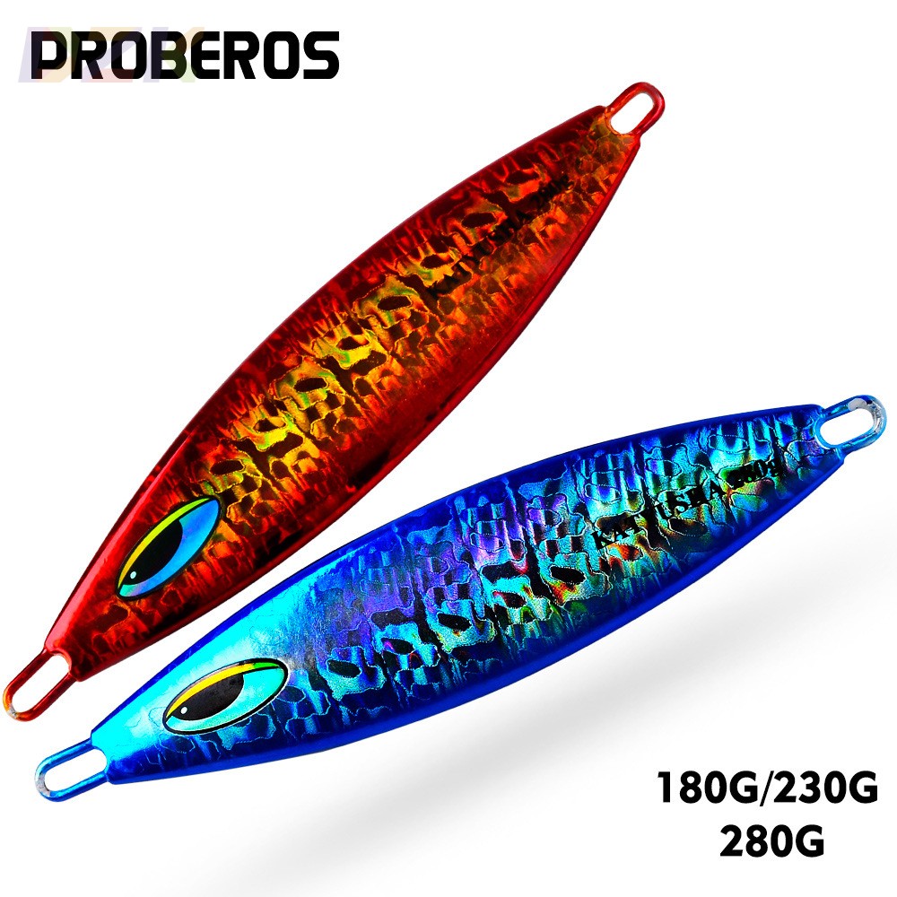 船钓慢摇铁板 深海路亚铁板 180g 230g 280g夜光海钓大铁板路亚s4