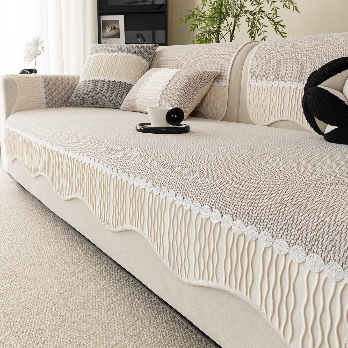 异形沙发垫2025新款轻奢