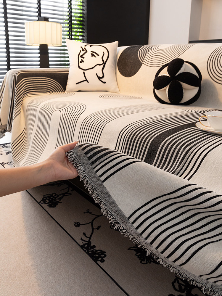 沙发盖布巾四季通用防滑高级轻奢风真皮沙发套罩一片式全盖坐垫毯,居家布艺,沙发垫,淘宝优惠券,粉丝福利购,淘宝优惠卷